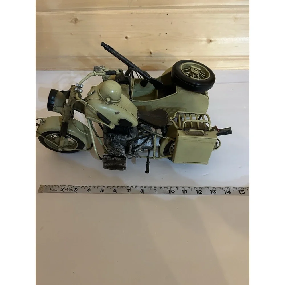 1/6 Metal WWII BMW 71 ONE SEATER Motorcycle with Sidecar EXTREMELY RARE!